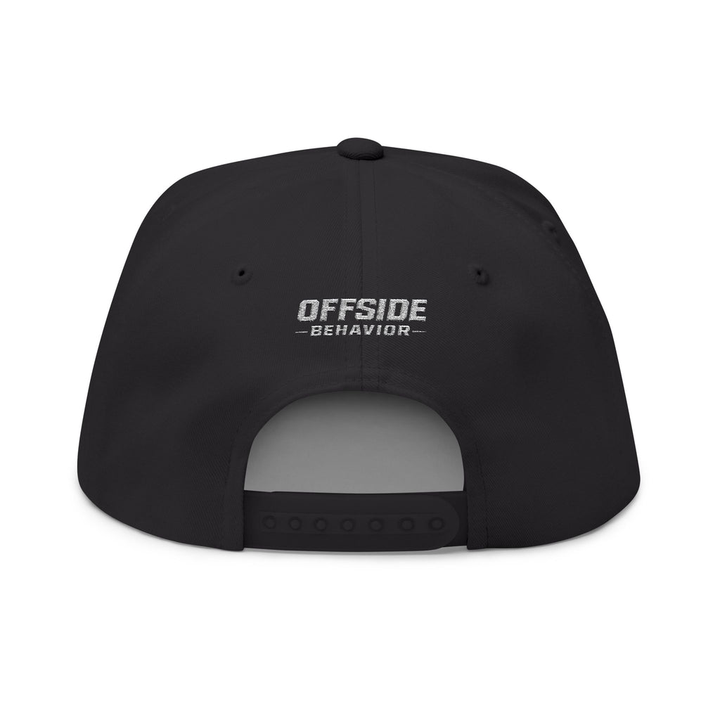 Make Hockey Mean Again Embroidered Flat Bill Cap
