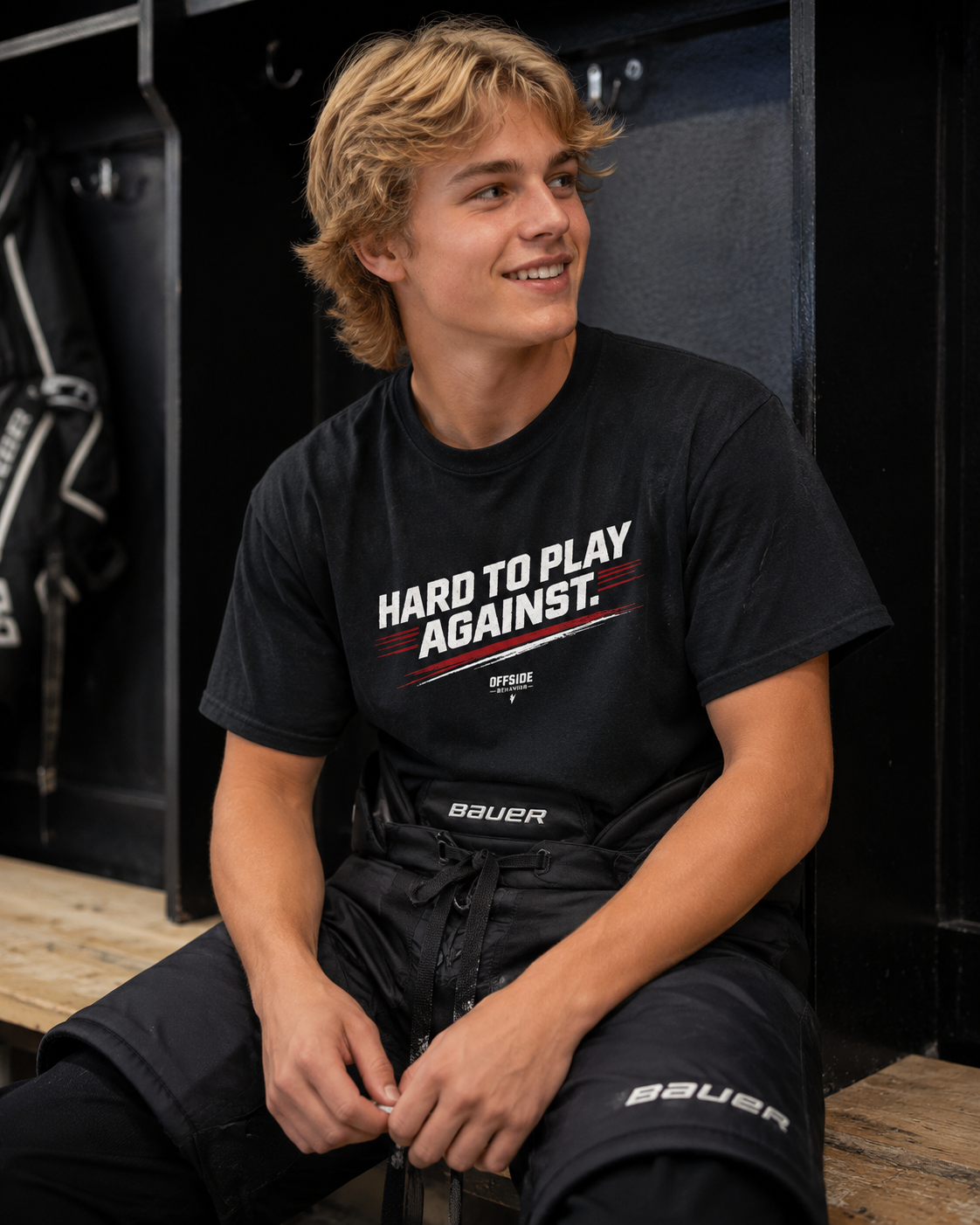 Youth T‑Shirt “Hard to Play Against” Graphic Tee