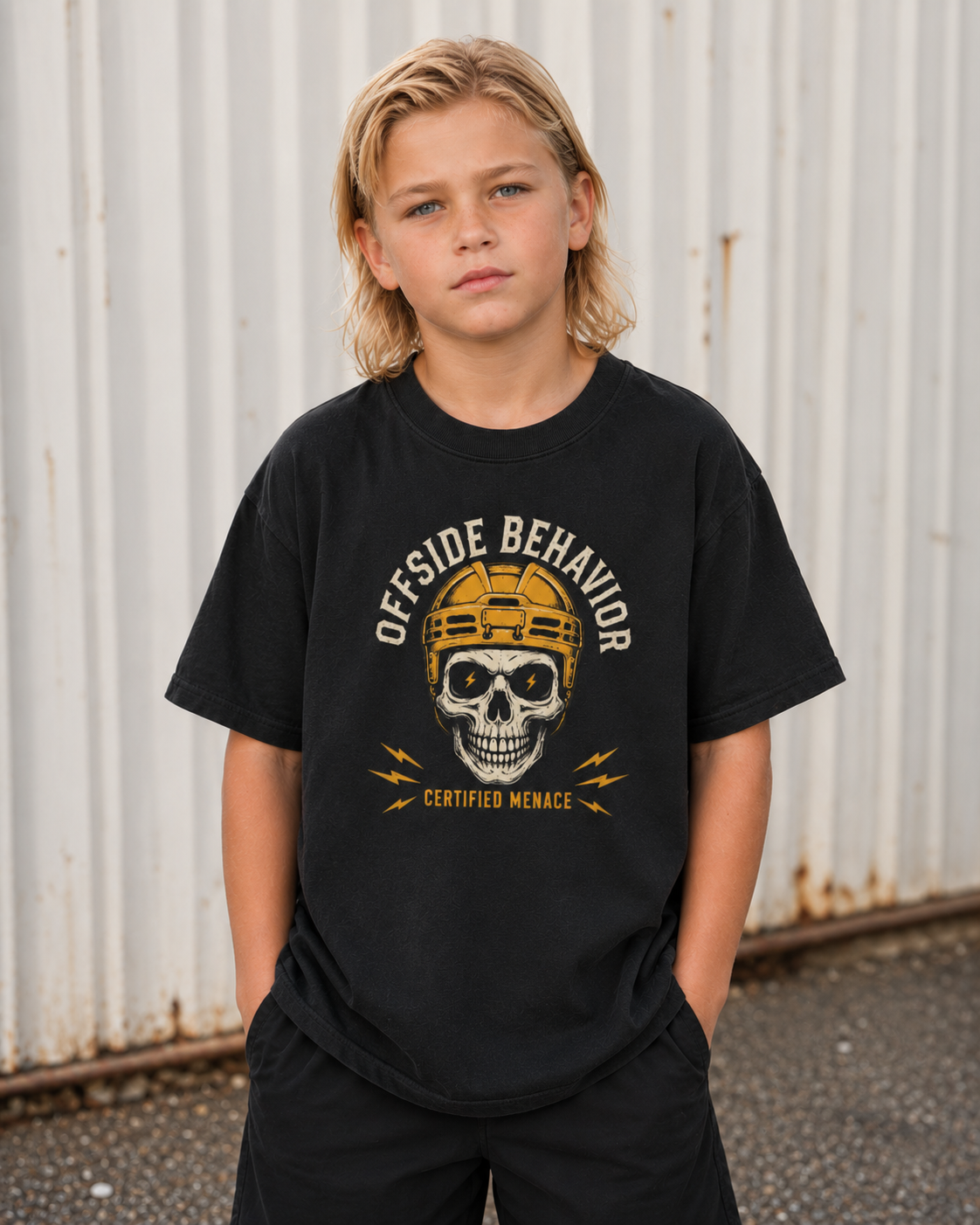 Certified Menace Youth Tee