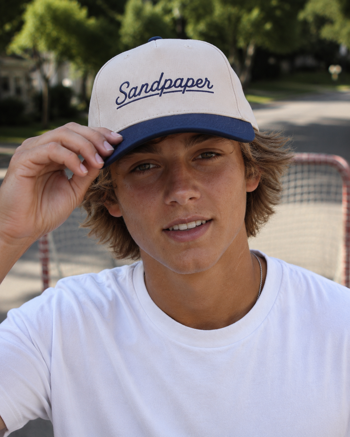 Sandpaper hat