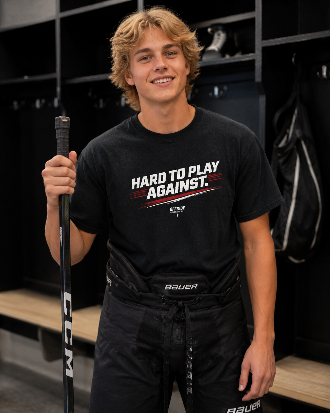 Youth T‑Shirt “Hard to Play Against” Graphic Tee